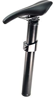 Grace ONE Patent Alu Sattelstütze mit Sattel und Klemmring 60mm 485mm lang