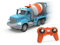 Driven by Battat – Ferngesteuerter LKW Betonmischer – Mini RC Auto Micro LKWs – Spielzeug mit Lichtern & Geräuschen – Realistische bewegliche Teile – Kinder ab 3 Jahren – RC Micro Zementmischer