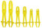 Kellegour 6 Stück Schlauchklemmen Zangen Set,Abklemmen Zange Set,Schlauchklemmenzangen Set,Schlauch Abklemmzange,Bremsschlauch Klemme,zum Abklemmen von Kühlschläuchen,Brems- und Benzinleitungen,Gelb