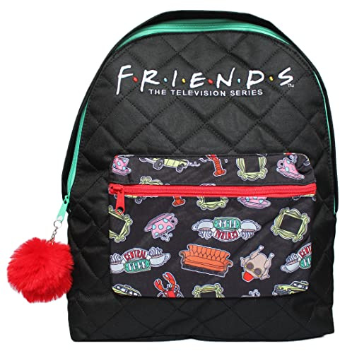 FRIENDS Official School Backpack Girls Women Back Pack Bag Central Perk