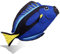 Madrona Brands Blue Tang Tropical Fish Windsack – langlebige hängende Dekoration für den Außenbereich, 76,2 cm