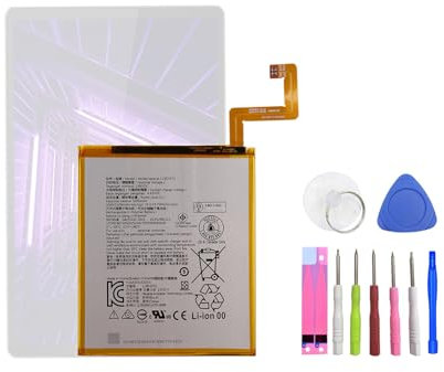 HIGHAKKU Batterie de rechange L19D1P32 compatible avec Lenovo Tab M10 Plus TB-X606F avec outils