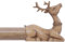 TANGWIN Dekorative Gardinenstangen aus Holz für Fenster: 183 - 368 cm, Boho-Stil, Landhaus-Gardinenstange für Schlafzimmer, Wohnzimmer, robuste, verstellbare, rustikale Gardinenstangen mit