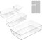 NANLIUJING Schubladen Ordnungssystem mit 4 Größen, Schubladen Organizer, Aufbewahrungsbox, Schminktisch Organizer für Makeup, Küchen, Bad, Büro