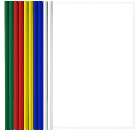 A4 Sliding Bar Binder,Kunststoff A4 Sliding Bar Binder,Ordnerschieber,A4 Kunststoff Bericht Abdeckungen,Klemmschienen A4,Schiebebinder A4,Sliding Bar Bindern,Klar A4 Sliding Bar Binder,10 Stück