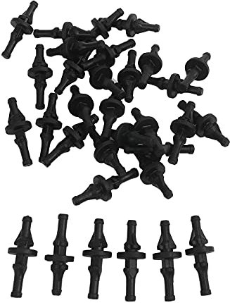 Eighosee 32 PCS Rubber Anti Vibration Mount Screw Pin Rivet,for PC Case Fans Anti Vibration