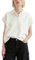 Marc O'Polo Denim Damen Kurzarm-Poloshirt aus Bio-Baumwolle Wide Fit, Weiß (Silky White), S