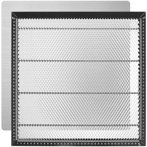 Laser Wabentisch 400x400 mm Wabentisch für Laser Graviermaschine Aluminium Stark Waben Arbeitstisch Anti-Rost Honeycomb Wabentisch Wabenplatte Laser Kompatibel mit den Meisten Laserschnitzereien