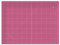 Cathedral Products A2 Double-Sided Self-Healing Cutting Mat | 3mm Thick | Metric and Imperial Grids | Pink