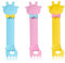 RAMGLYO Set de 3 Cucharas para Gatos, Cuchara de Silicona para Snack Líquido, Löffel Squeezable para Golosinas, Multifuncional (Azul, Amarillo, Rosa)