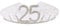 CHUYIX Geburtstag Krone Silber-25 Zahlen Happy Birthday Krone mit Kamm Strass Kristall Krone Haarreif mit Zahl Geburtstag Tiara Geburtstag Crown für Geburtstag Party Favor Supplies Tortenkrone(63#)