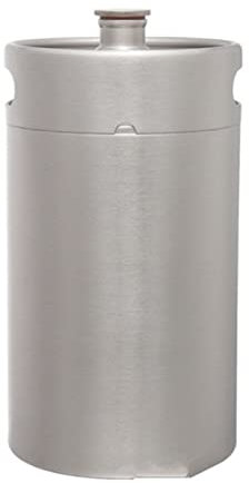 ATUMY Heimbrau-Sets Druckminderer Mini Fass Bier Growler Tragbare Bierflasche Home Bierherstellung Weinbar Zubehör Werkzeug(5L-W18.6xH26cm)