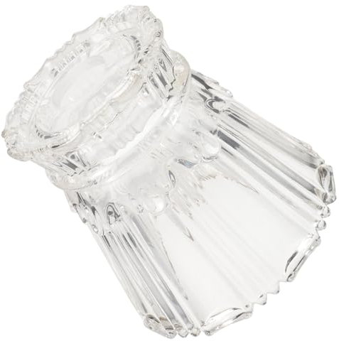 HOMSFOU Lampenschirm aus Glas lampenschirme für tischlampe weinglas lampenschirm Lüfterlicht Lampenschirme für Schreibtischlampe Ersatz Glaslampenschirm hängender Lampenschirm