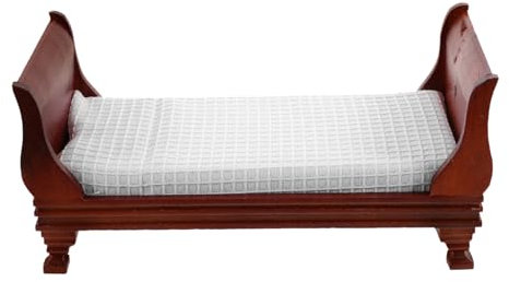 JOINPAYA Miniatur Bett Für Mini Möbelstück Für Schlafzimmer-Dekoration Vielseitig Einsetzbar Und Langlebig Für Kreative Szenen