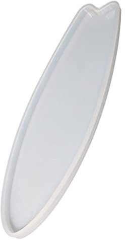 Housoutil Surfboard Silikon Gießform Für Untersetzer Diy Epoxidharz Form Hitzebeständig Langlebig Flexibles Material Für Kreative Projekte Und Geschenke