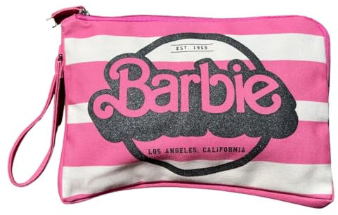 CARTOON Sac et pochette Disney, Barbie (Righe), Pochette