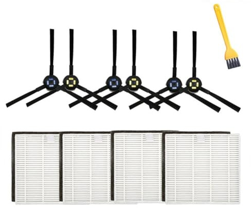 MVOSJFIE Side Brush Filter Replacement Accessories Kits for V8 V8S Plus X750 X800 X785 V80 Max Vacuum Robot Cleaner
