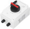 Luocute Solar-Trennschalter, 32 Ampere DC1200V-Isolator mit Wasserdichtem IP66-Gehäuse für Paneele, Batterien, Wohnmobile und Boote, Solar-Windkraftteile und Zubehör