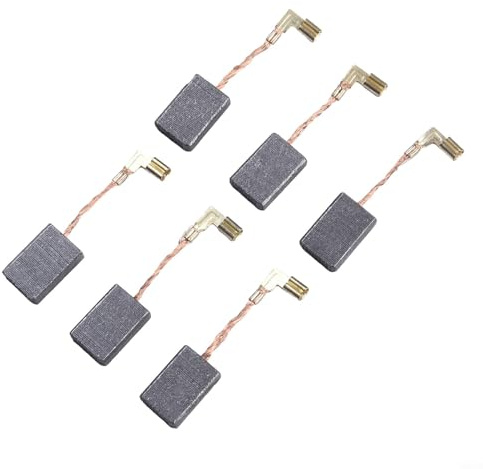 Zilimontt 6pcs CB-325 Carbon Brushes Replacement for Makita 9553NB/9554NB/9555NB/9556NB/9556PB/9557NB/9557PB/9558NB/9558PB/GD0600 Angle Grinder, 16x11x5mm Power Tool