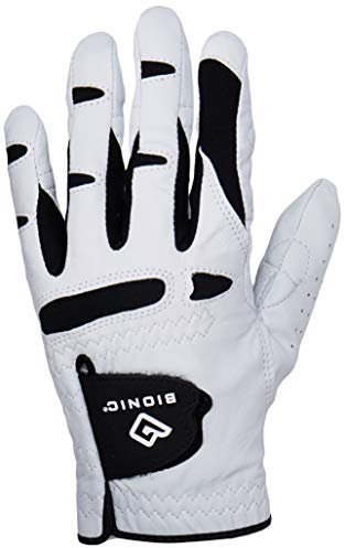 Bionic Golf Handschuh Stable Grip Glove Weiß Weiß Medium Large