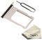 Ewparts for iPhone 7 Plus Sim Card Tray Replacement with Waterproof Rubber & Eject Pin (Gold)
