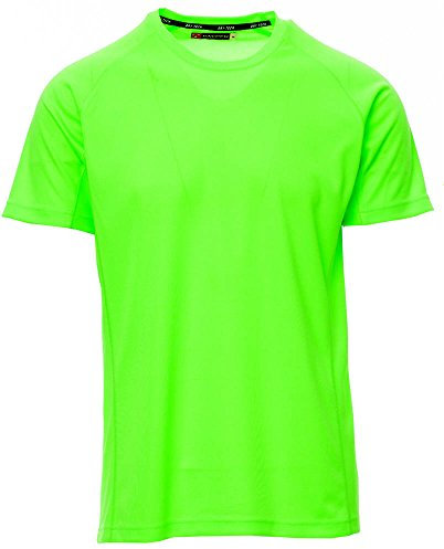 S.B.J - Sportland Funktionsshirt/Laufshirt/Sportshirt Performance T-Shirt neongrün, Gr. XXXL