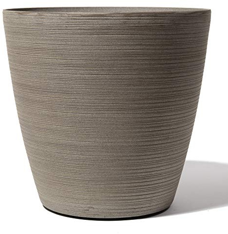 Primrose Garden Cone Patterned Ginger Root Outdoor Stone-Effect Resin Planter 50cm (19.7in)