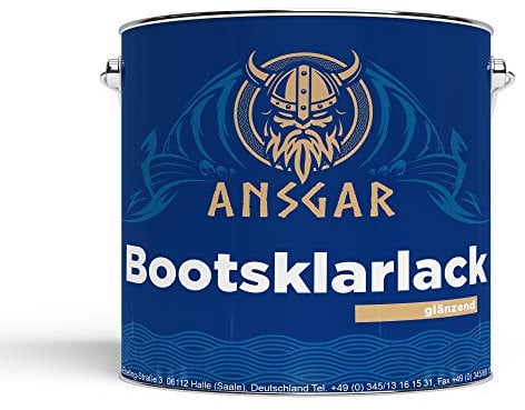 Ansgar Barniz transparente para barcos (750 ml, brillante)