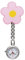 JSDDE Krankenschwesteruhr FOB Uhr Pflegeruhr Pulsuhr Ketteuhr Ansteckuhr Schwesternuhr mit Clip Analoge Quarzuhr Taschenuhr (Blume)