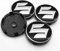 4 Stück Radnabenkappen für Suzuki-CELERIO Spacia Baleno SX4 Vitara Jimny 60MM, Nabendeckel Radnabenabdeckung Nabenkappen Felgendeckel Radkappen Wheel Hub Caps