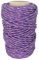 Cordon en Polyester 3mm * 25m. Cord Paracord Resistente pour Exterieur, Bracelet, Jardin et Bricolag. Violet avec Rose