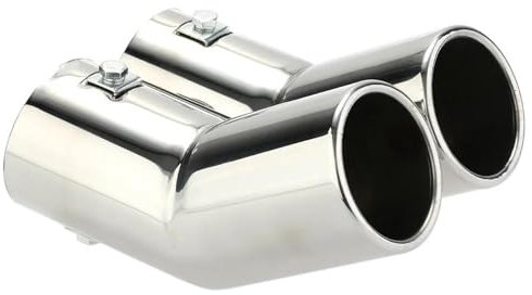 Auto Auspuffendrohr Für VW Für Bora Für Jetta 1998 1999-2004 Auspuffspitzen Doppelrohre Endrohre Schalldämpferspitze Auspuffanlage