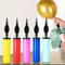 Set of 2 Manual Handheld Balloon Pump Quick and Easy Inflator for Latex & Foil Balloons, Perfect for Wedding, Birthday, Balloon Arches,Party Decorations, Fast Inflation for Effortless Event Setup