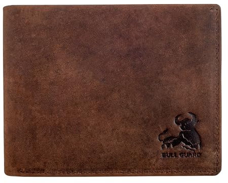 BULL GUARD Mens RFID Blocking Bifold Wallet