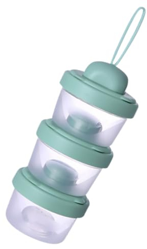 Milchpulverbehälter 1 Satz 120ml, 3-lagig aus Pp, Grün