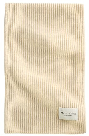 Marc O'Polo Schal Knitted Scarf Chalky Sand creme
