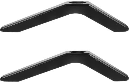 MOLUCKFU Universal 40-43 Inch Tv Base Pedestal Feet Desktop Tv Holder Stand Support Bracket Tabletop Television Rack Replacement Legs