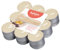 bolsius - True Scents - Lot de 18 Bougies Chauffe-Plat Parfum - Vanille - Durée de Combustion: 4 Heures - Décoration d'intérieur - Extraits naturels - avec Cire Naturelle végétalienne