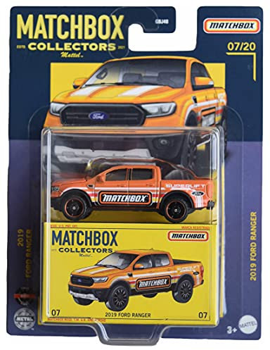 Matchbox 2019 Ford Ranger [7/20, Orange]