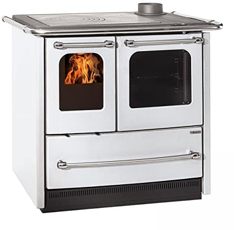 Nordica - stufa cucina a legna nordica sovrana easy evo 2.0 - bianco - 31089