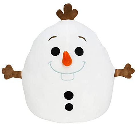 Squishmallow Official Kellytoy Disney Characters Squishy Soft Stuffed Plush Toy Animal (Olaf, 8 in)