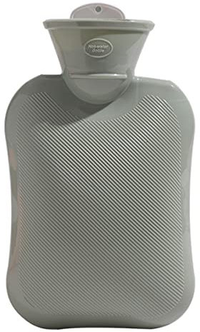Bouillotte Bouteille En Caoutchouc Classique Opaque De Qualité Supérieure, Idéale Avec Une Couverture Mignonne Pour Le Soulagement De La Douleur Sac d'Eau Chaude Pour Des Nuits 500ml (vert)