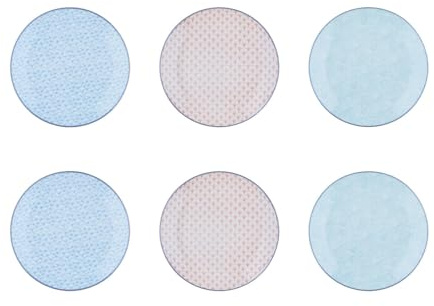 Bjorn Dessertteller Ø21cm - 6er Set - Pastel Kollektion