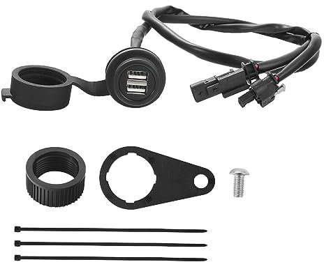 Toma de Carga USB para BMW R1200GS R1250GS R1200ST R1150GS R1100GS R1250RT R1200RT K1200R LC Adventure R ADV