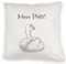 Gilbert die Gans Kuschelkissen mit Spruch Mein Platz EIN bequemes DekoKuschelkissen für die Couch lustiges Motiv Pechvogel Männer Miesepeter Comic witziges Sofa Ganter