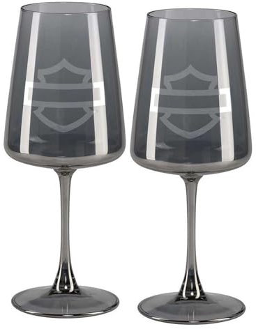 Harley-Davidson Lot de verres à vin Open B&S