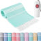 Strandtuch Strandhandtuch Hamamtuch Strandtücher Beach Towel xxl Groß Strand Zubehör Strandlaken Damen Herren Hammam Tuch Strandhandtücher Strandzubehör Strandbadetuch Grün Geschenke für Frauen Männer