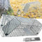 Piège à rats vivant - 60 cm - Piège à rats vivants - Piège à souris stable - Respectueux des animaux et réutilisable - Piège à souris - Pour l'intérieur, la cuisine, le débarras, le jardin, 61 x 19 x