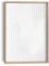 REINDERS Relief Wandbild, Thin Comb, Wohnzimmer, Poster, Wanddeko, Room Decor, MDF, Weiß, 40x30cm