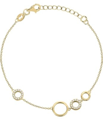 CHRIST Damen-Armband 925er Silber, recycelt Zirkonia